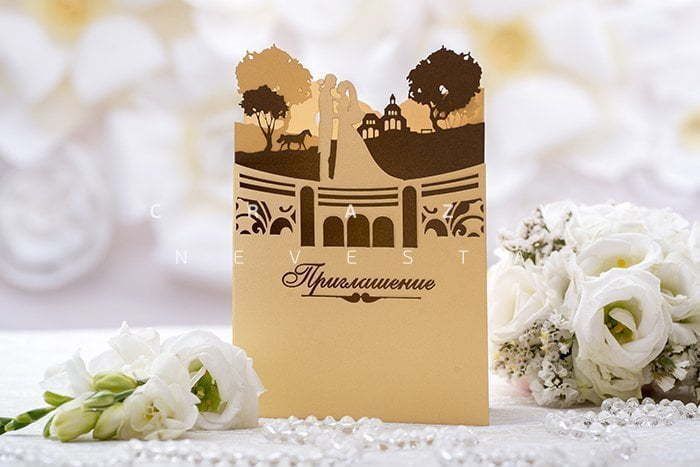 Открытка Приглашение Сказка от Crazy Невеста 2