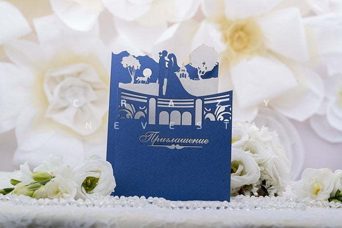 Открытка Приглашение Сказка от Crazy Невеста 7