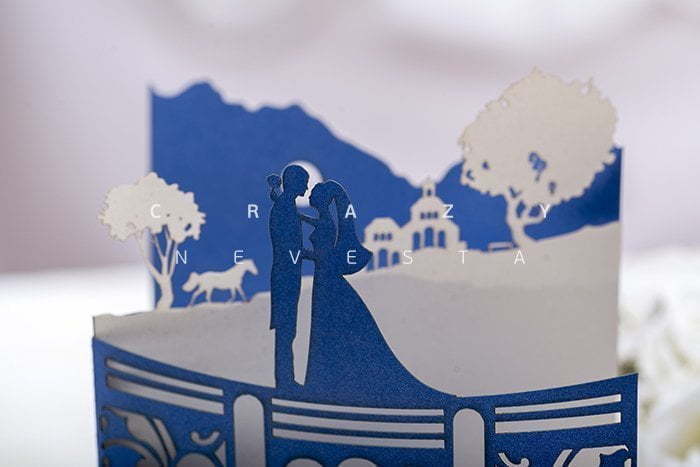 Открытка Приглашение Сказка от Crazy Невеста 8