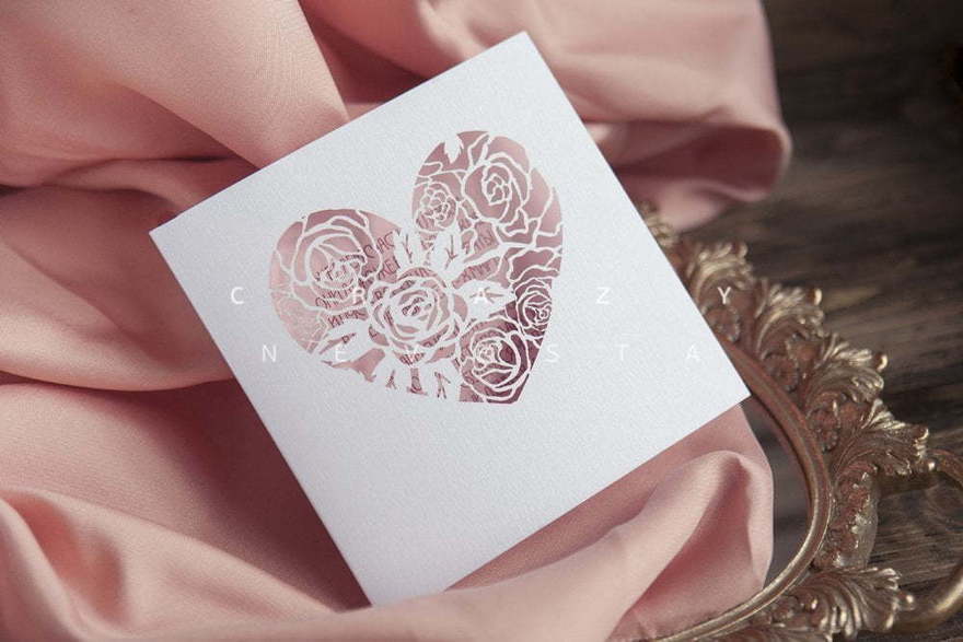 Открытка Открытка Пинк-Роуз от Crazy Невеста 4