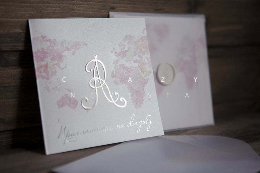 Открытка Приглашение Lifetime Adventure от Crazy Невеста 2