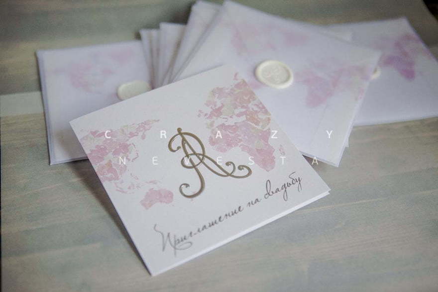 Открытка Приглашение Lifetime Adventure от Crazy Невеста 6