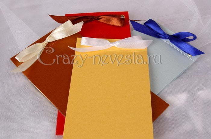 Открытка Приглашение Boarding Pass от Crazy Невеста 9