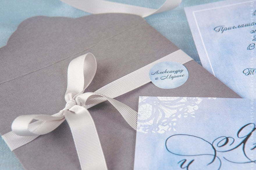 Прямоугольные / Квадратные Приглашение Фарфоровый зал от Crazy Невеста 5