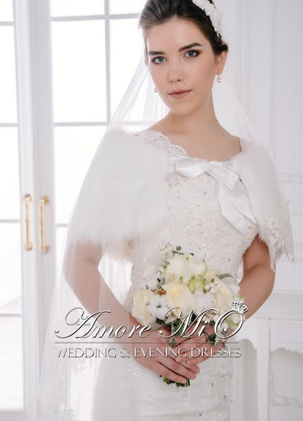 Свадебная накидка Л_Н021 от Свадебный салон Amore Mio 1