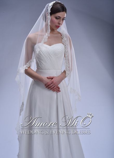 Фата Миа-2 Длинная от Свадебный салон Amore Mio 1