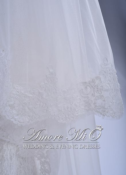 Фата Миа-1 Короткая от Свадебный салон Amore Mio 2