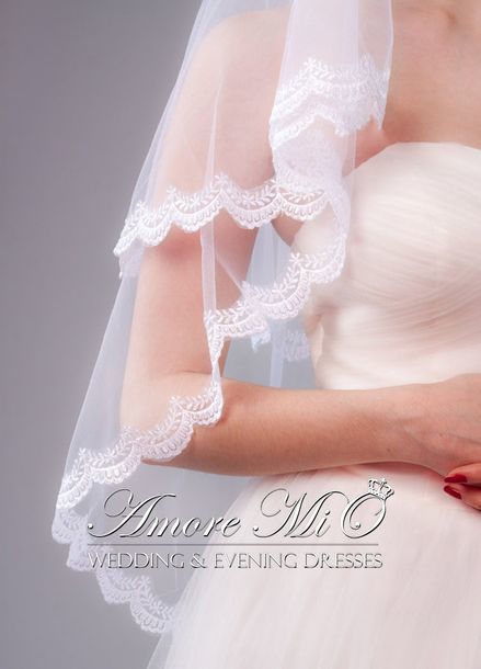 Фата Л-057 от Свадебный салон Amore Mio 2