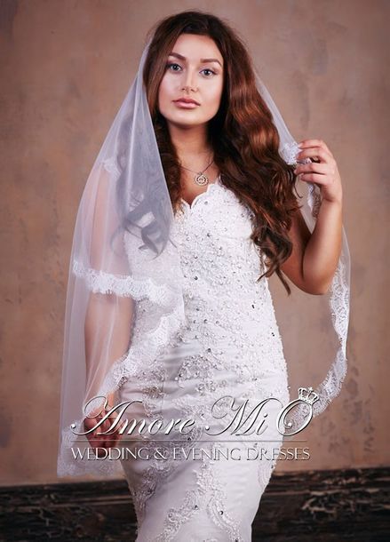 Фата Л-044 от Свадебный салон Amore Mio 2