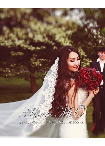 Фата Л-025 от Свадебный салон Amore Mio 2