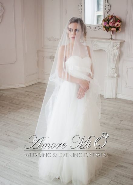 Фата Л-033 от Свадебный салон Amore Mio 2