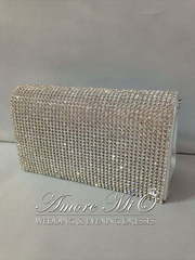 Клатч МК_карман серебро от Свадебный салон Amore Mio 1