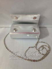 Клатч МК_карман серебро от Свадебный салон Amore Mio 2