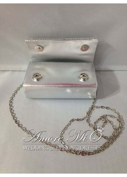 Клатч МК_карман серебро от Свадебный салон Amore Mio 2