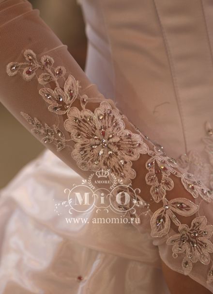 Митенки Марьяж-10 от Свадебный салон Amore Mio 2