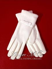 Перчатки теплые в ассортименте от Свадебный салон Amore Mio 1