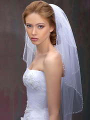 Фата 419 от Свадебный салон Bellissimo 1