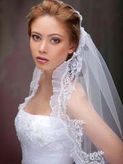 Фата 413 от Свадебный салон Bellissimo 1