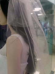 Фата для девичника (арт.1015) от Свадебный салон Wedding Lily 1