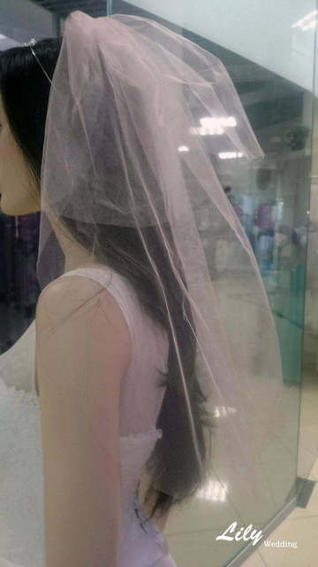 Фата для девичника (арт.1015) от Свадебный салон Wedding Lily 1