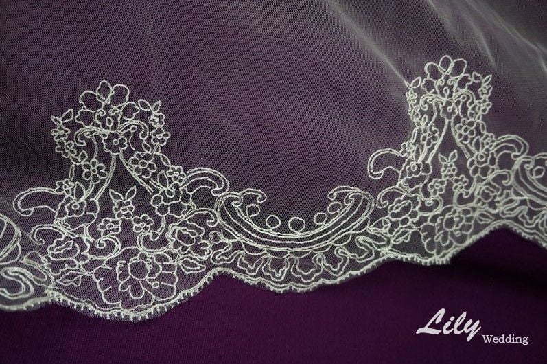 Фата (арт.849) от Свадебный салон Wedding Lily 2