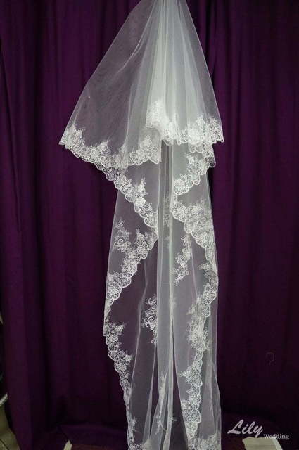 Фата (арт.870) от Свадебный салон Wedding Lily 1