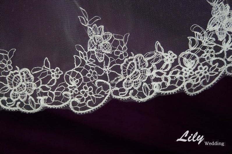 Фата (арт.870) от Свадебный салон Wedding Lily 2