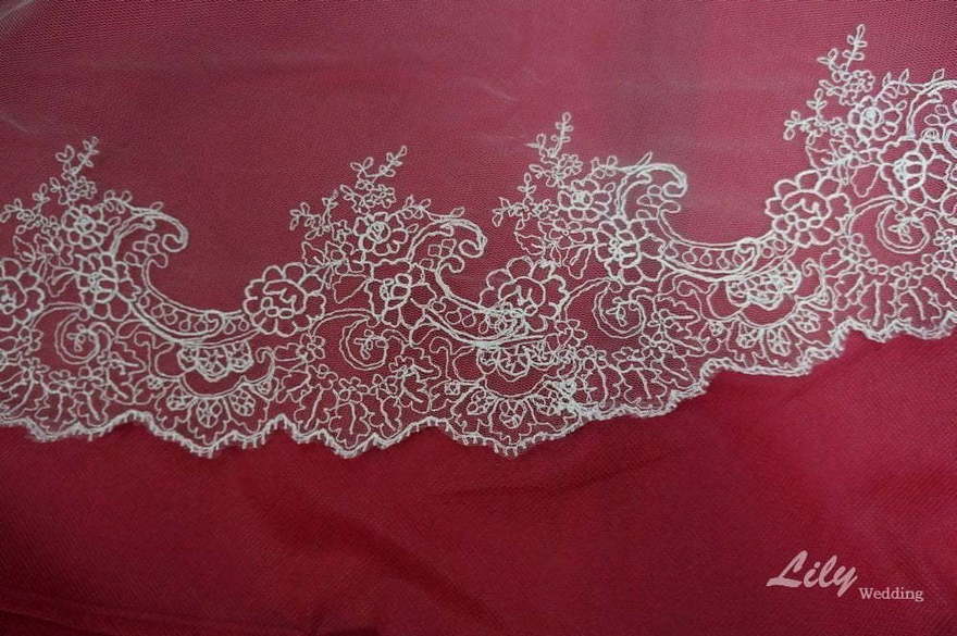 Фата (арт.828) от Свадебный салон Wedding Lily 2