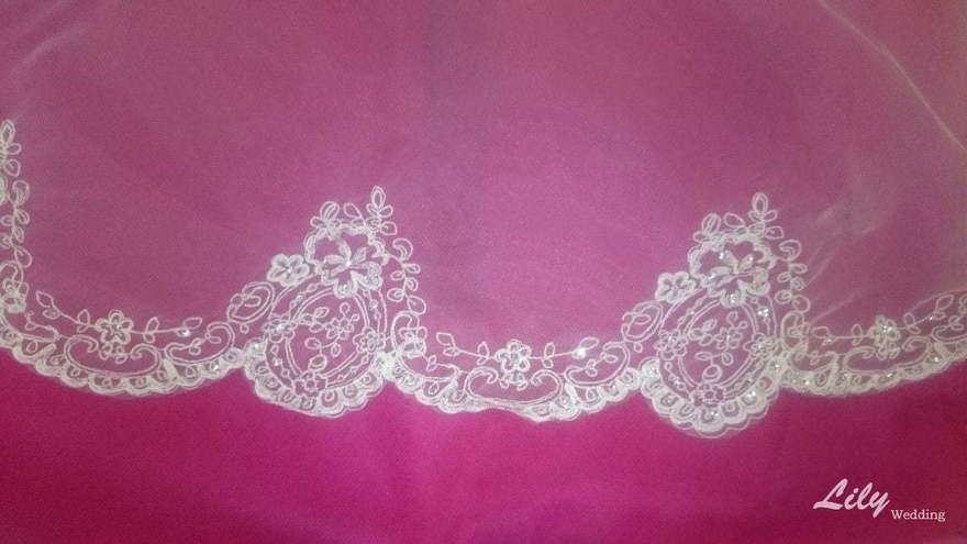 Фата (арт.853) от Свадебный салон Wedding Lily 2