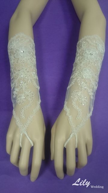 Перчатки (арт.806) от Свадебный салон Wedding Lily 1