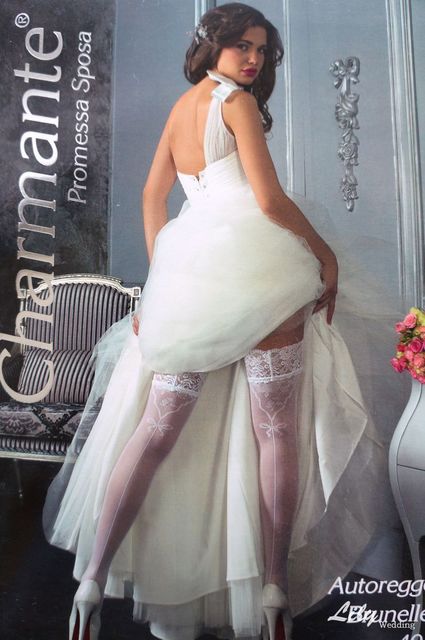 Чулки, цвет белый (арт.256) от Свадебный салон Wedding Lily 1