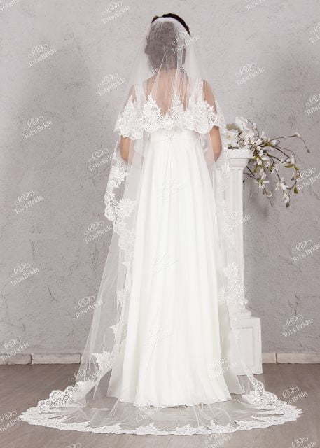 Фата NS701-W от Свадебный салон To be Bride 2