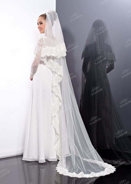 Фата WS505-W от Свадебный салон To be Bride 2