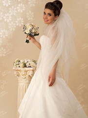 Фата V0854-W от Свадебный салон To be Bride 1