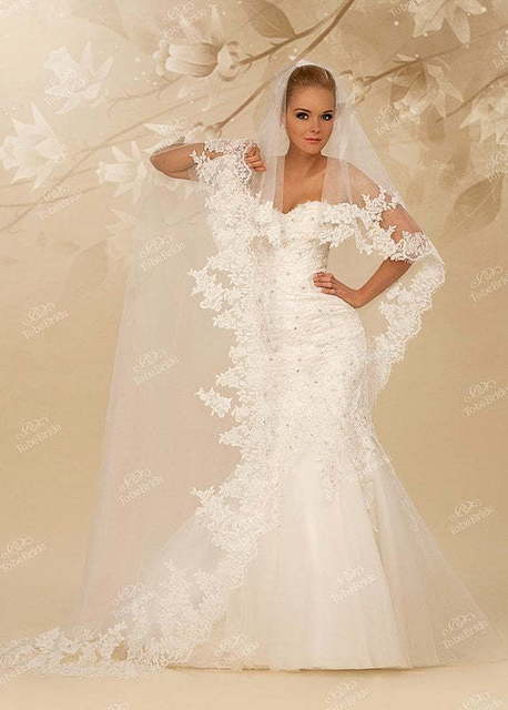 Фата V43C от Свадебный салон To be Bride 1