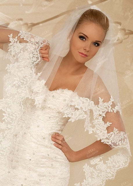 Фата V43C от Свадебный салон To be Bride 2