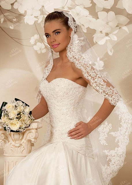 Фата V0162C от Свадебный салон To be Bride 1