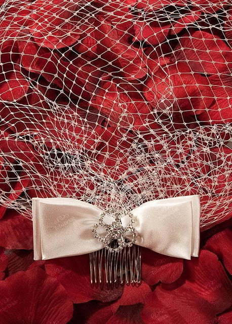 Вуаль с бантом F0504 от Свадебный салон To be Bride 2