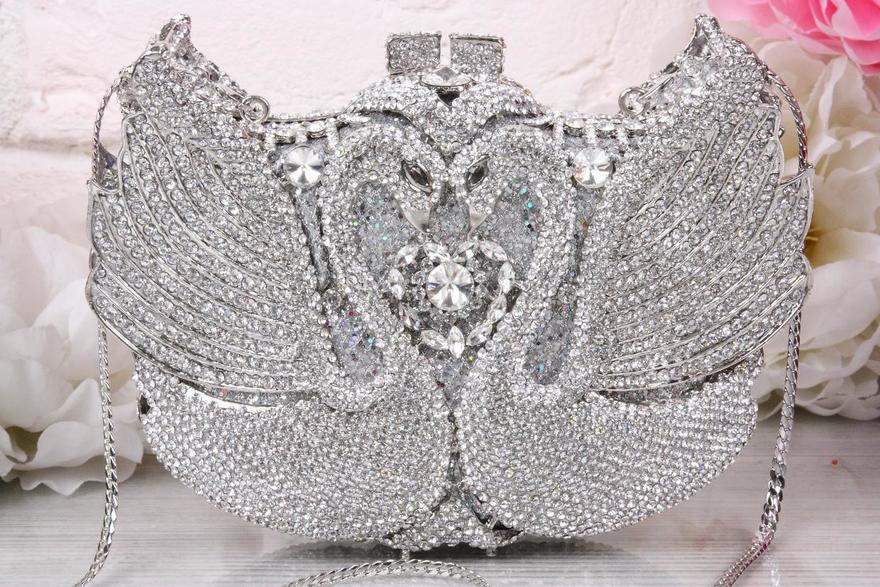 Эксклюзивный клатч Wedding Swans от  2