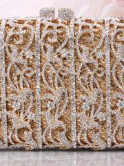 Эксклюзивный клатч Venice light gold от  1