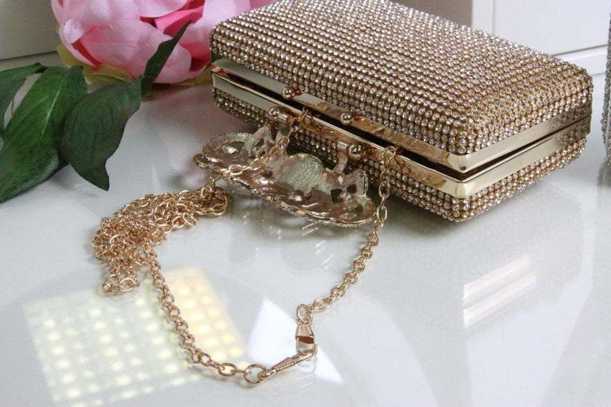 Клатч со стразами Узоры от  2