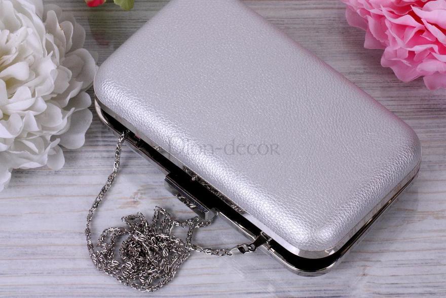 Сумочка Bride серебро от  2