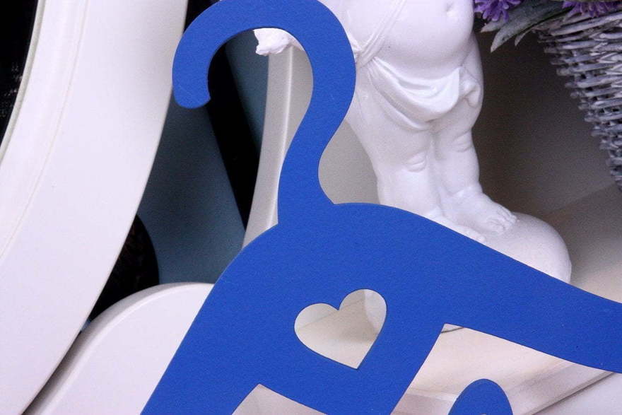 Вешалка Невеста - синяя от  3