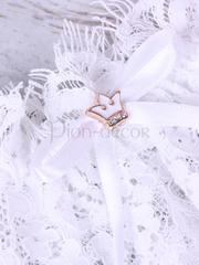 Подвязка Queen - белая от  2