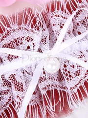 Подвязка Pearl and lace марсала от  2