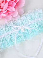 Подвязка Pearl and lace мята от  1