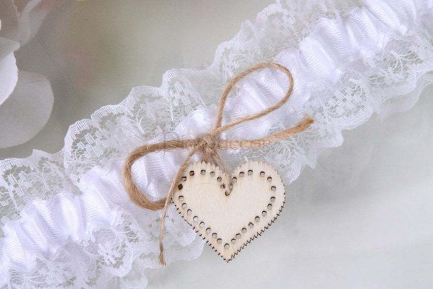 Подвязка для невесты Natural от  2