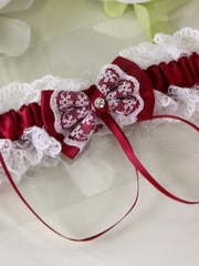 Цветные кружевные подвязки Марсала от  1