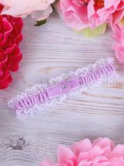 Подвязка бархатная Фиолетовые сны от  1