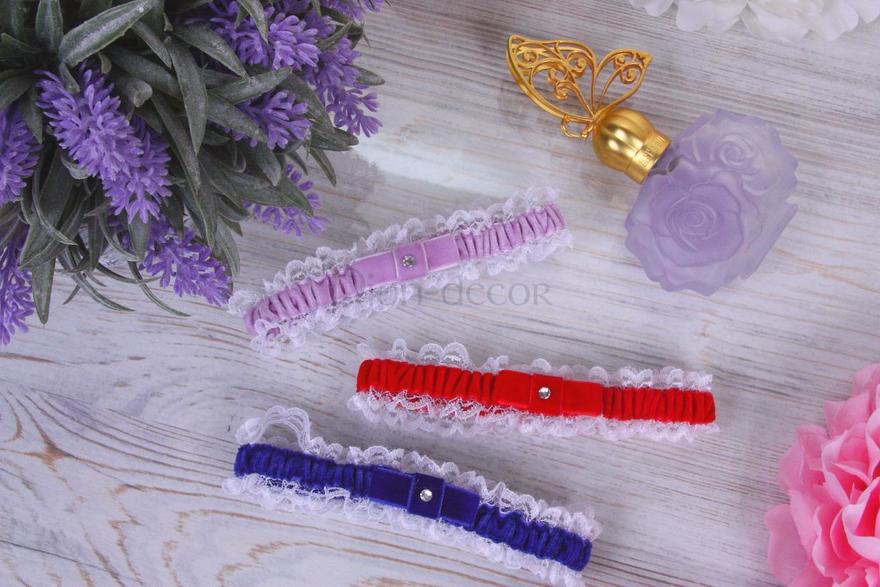 Подвязка Бархатное индиго от  3